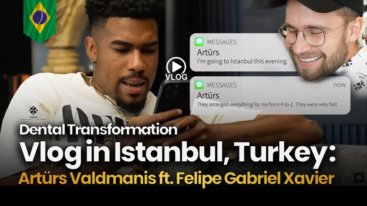 Artürs Valdmanis ft. Felipe Gabriel Xavier: Dental Vlog in Turkey!